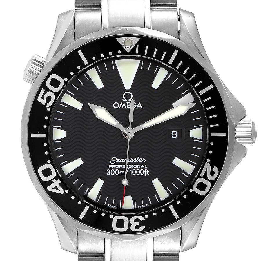 NOT FOR SALE -- Omega Seamaster 41mm Black Dial Stainless Steel Mens Watch 2264.50.00 -- PARTIAL PAYMENT SwissWatchExpo