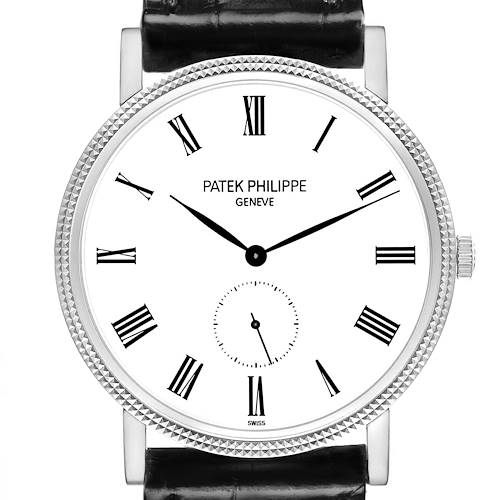 Photo of Patek Philippe Calatrava White Gold Mens Watch 5119 5119G