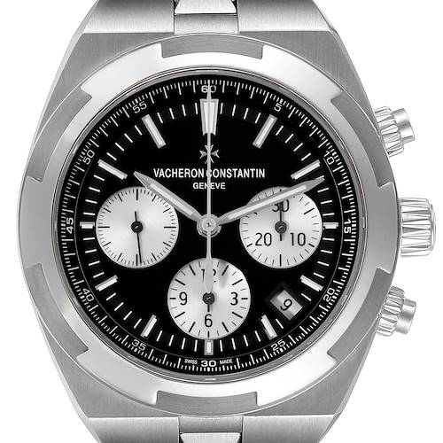 Photo of NOT FOR SALE Vacheron Constantin Overseas Black Dial Chronograph Steel Mens Watch 5500V Box Card PARTIAL PAYMENT
