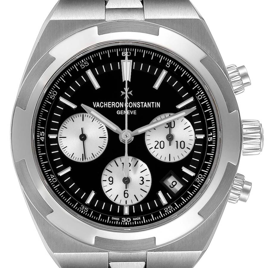 NOT FOR SALE Vacheron Constantin Overseas Black Dial Chronograph Steel Mens Watch 5500V Box Card PARTIAL PAYMENT SwissWatchExpo