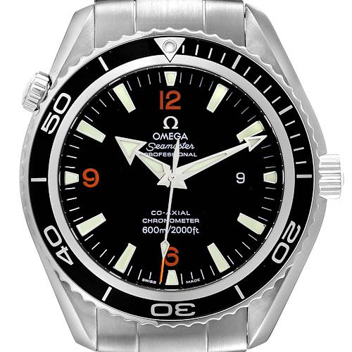 Photo of Omega Seamaster Planet Ocean XL Co-Axial Steel Mens Watch 2200.51.00 Box Card