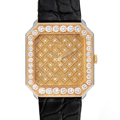 Photo of NOT FOR SALE Rolex Cellini Yellow Gold Diamond Vintage Mens Watch 5032 PARTIAL PAYMENT