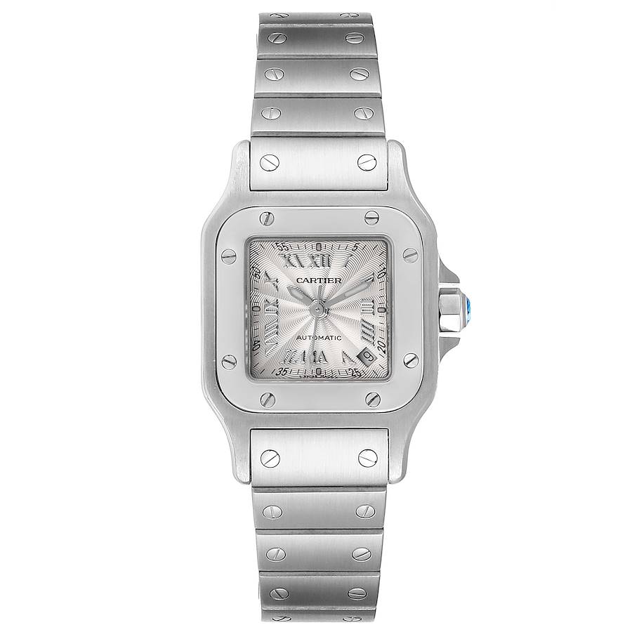 CARTIER Santos GalbeeSM W20044D6 Date Silver Dial Automatic Ladies Watch_960637 hqdefault.jpg main image 2