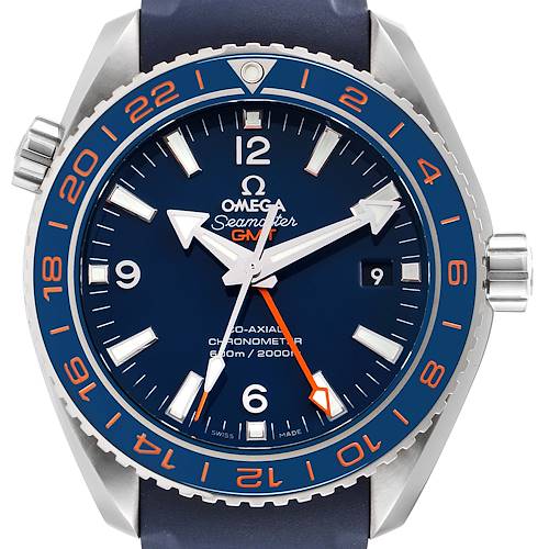 Photo of Omega Seamaster Planet Ocean GMT Steel Watch 232.32.44.22.03.001 Box Papers