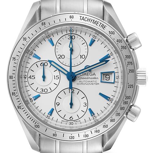 Photo of Omega Speedmaster Silver Dial Chronograph Steel Mens Watch 3211.32.00