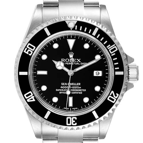 Photo of NOT FOR SALE Rolex Seadweller 4000 Black Dial Bezel Steel Mens Watch 16600 Box Card PARTIAL PAYMENT