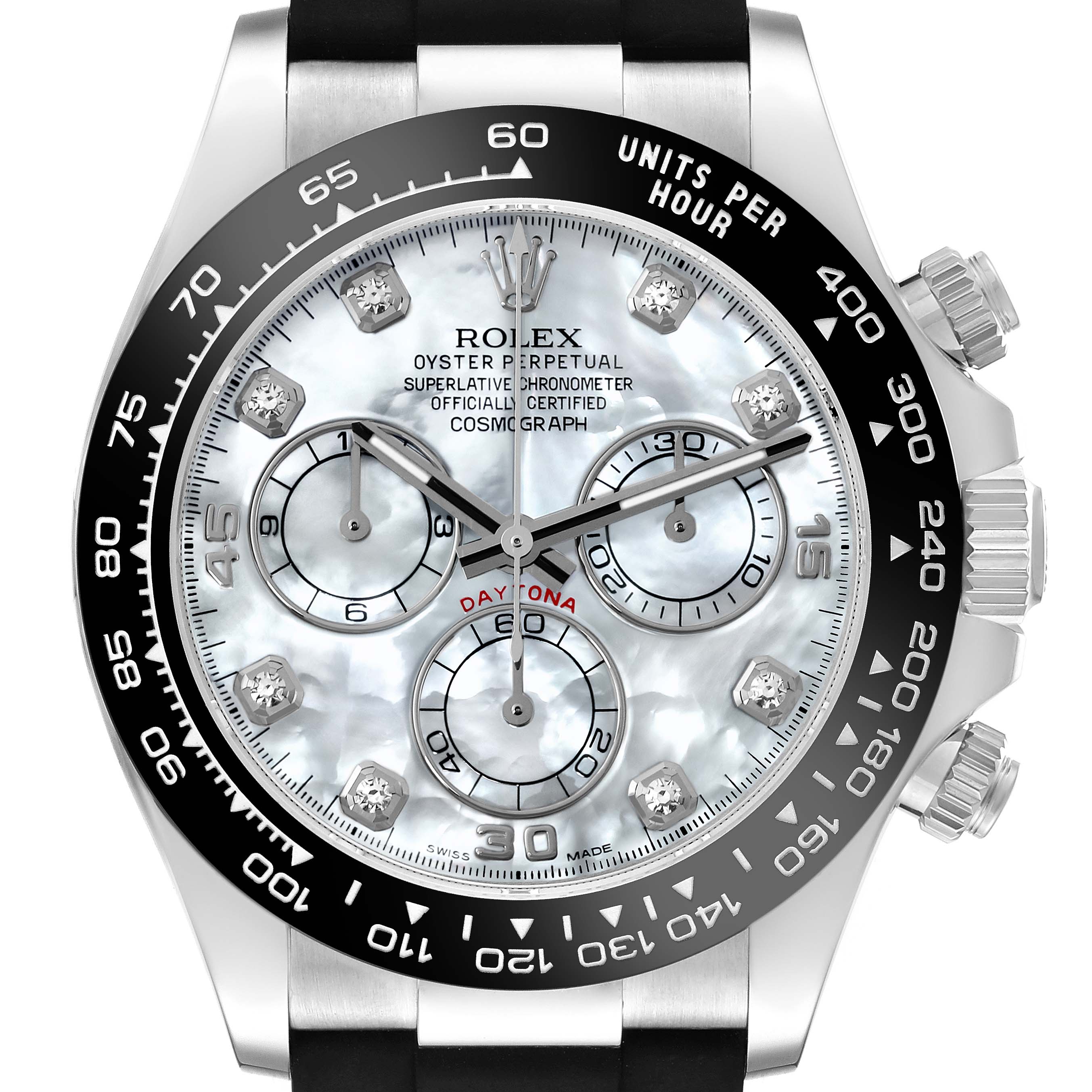 For ROLEX DAYTONA ロレックス デイトナ ワニレザーベルト 受注