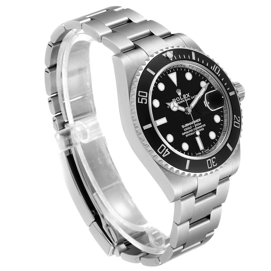 Rolex Submariner Date Black 126610 Stainless Steel Watch, Used, Mens | Bob's Watches