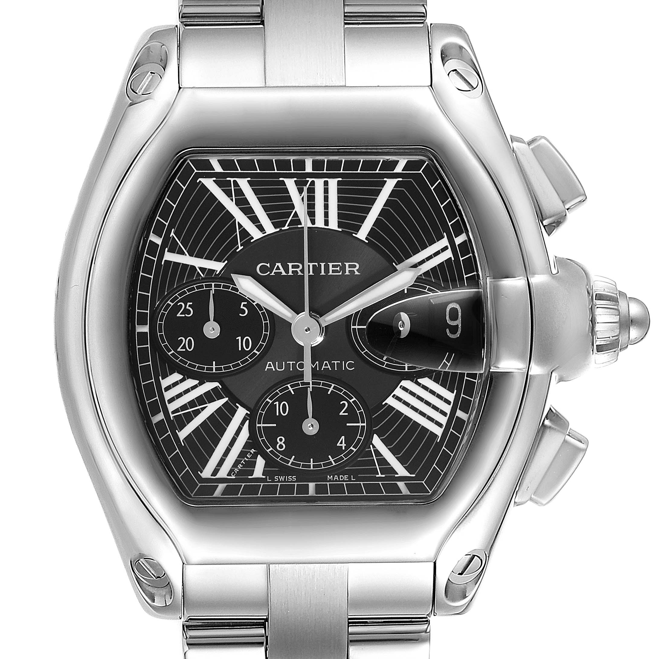 Cartier Roadster Stainless Steel W62020X6 | Stock 31159 | SwissWatchExpo