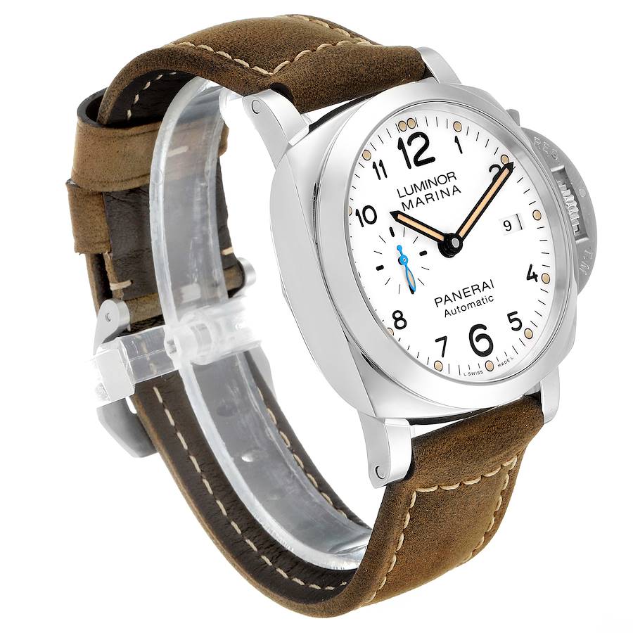 Panerai Luminor Marina 1950 White Dial Automatic Watch PAM01499