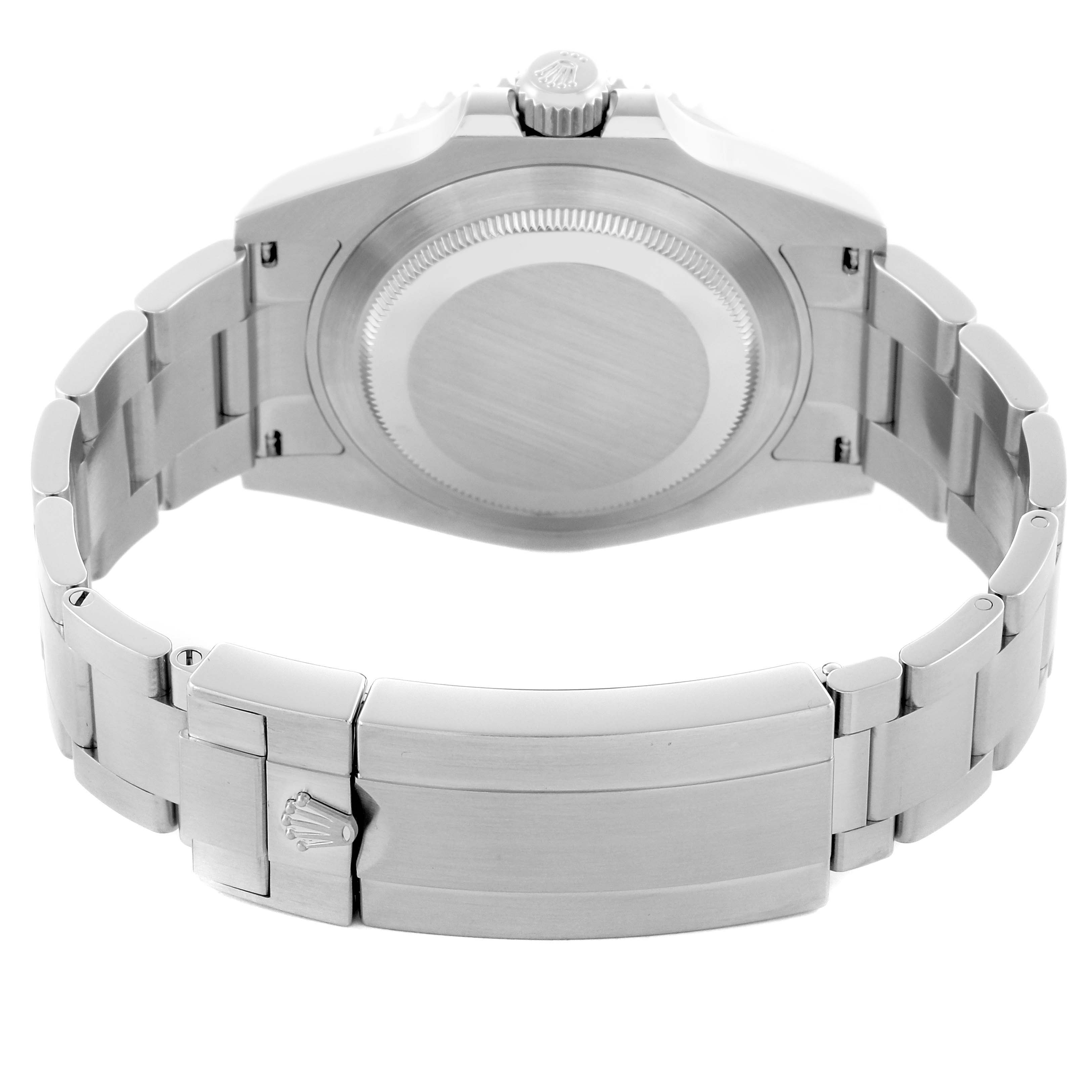 The image shows the back and bracelet clasp of a Rolex Submariner 126610LN Men's Stainless Steel Black Dial 126610LN Men's Stainless Steel Black Dial watch.