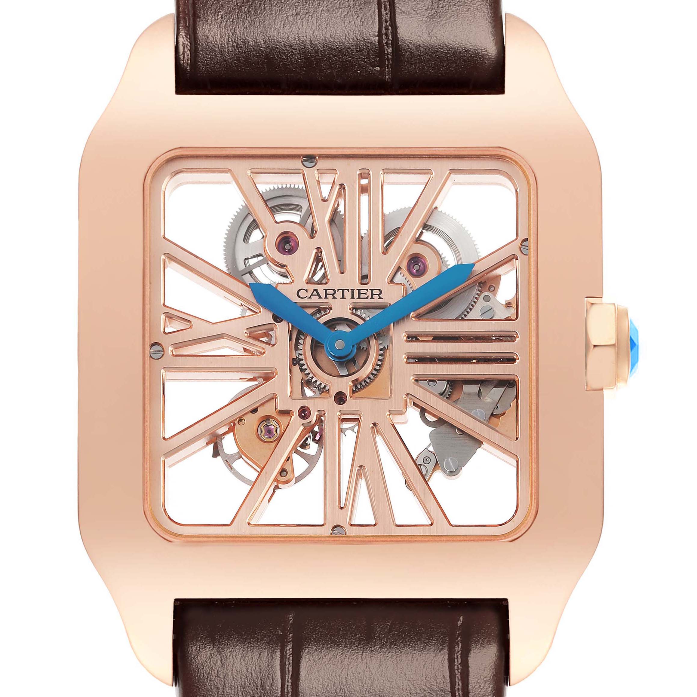 Cartier Santos Rose Gold 65759 Stock 65759 SwissWatchExpo