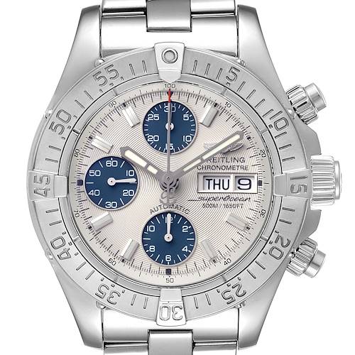 Photo of Breitling Aeromarine Superocean Silver Dial Steel Mens Watch A13340