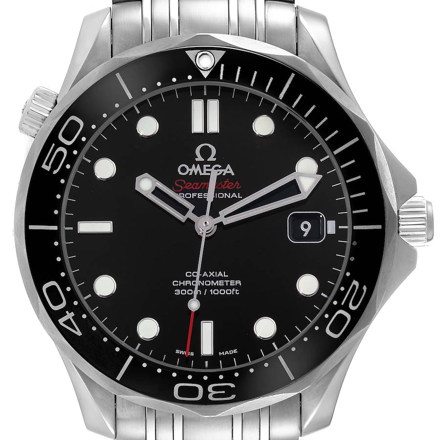 Omega Seamaster Diver 300M Steel Mens Watch 212.30.41.20.01.003 Box Card SwissWatchExpo