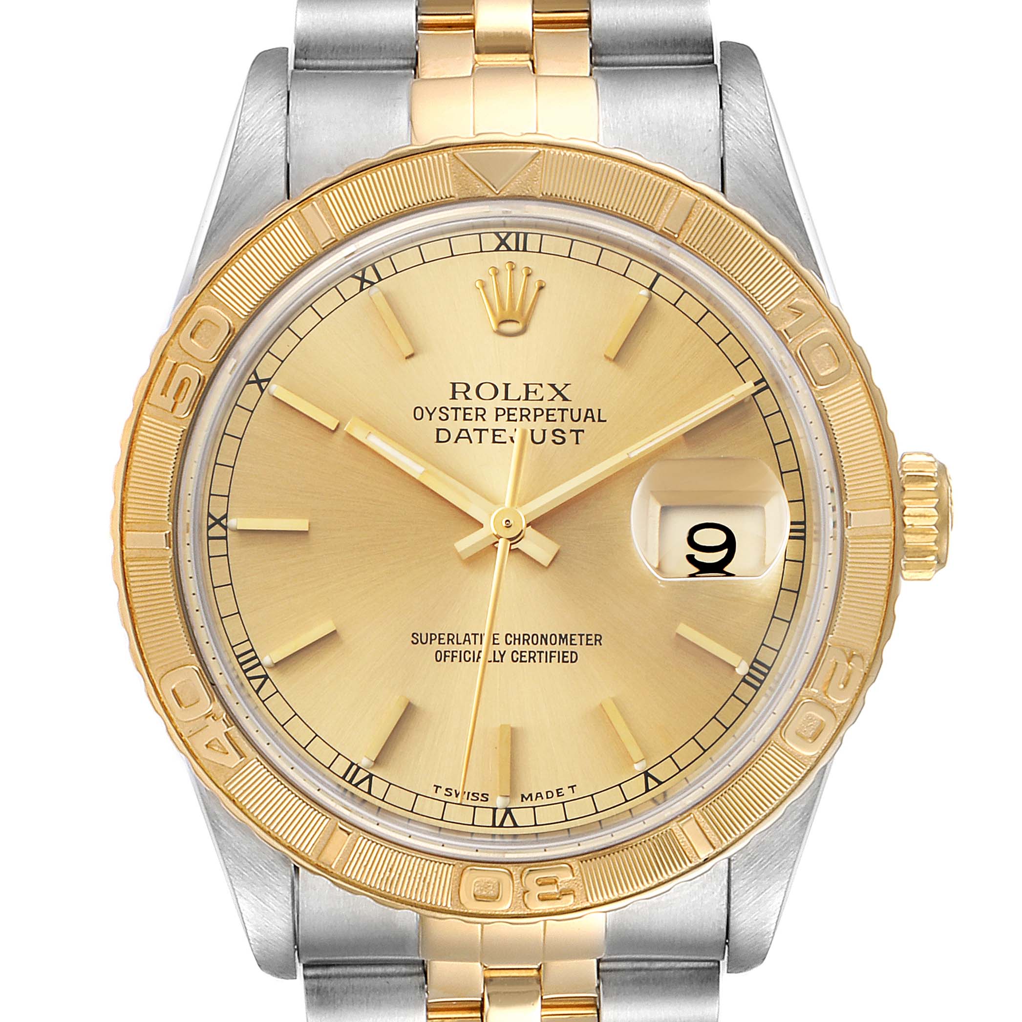 Rolex Turn-o-Graph Steel and Gold (two tone) 16263 | Stock 30481 ...