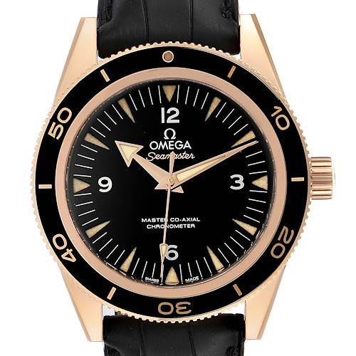 Photo of Omega Seamaster 300 Master Co-Axial Sedna Gold Watch 233.62.41.21.01.002