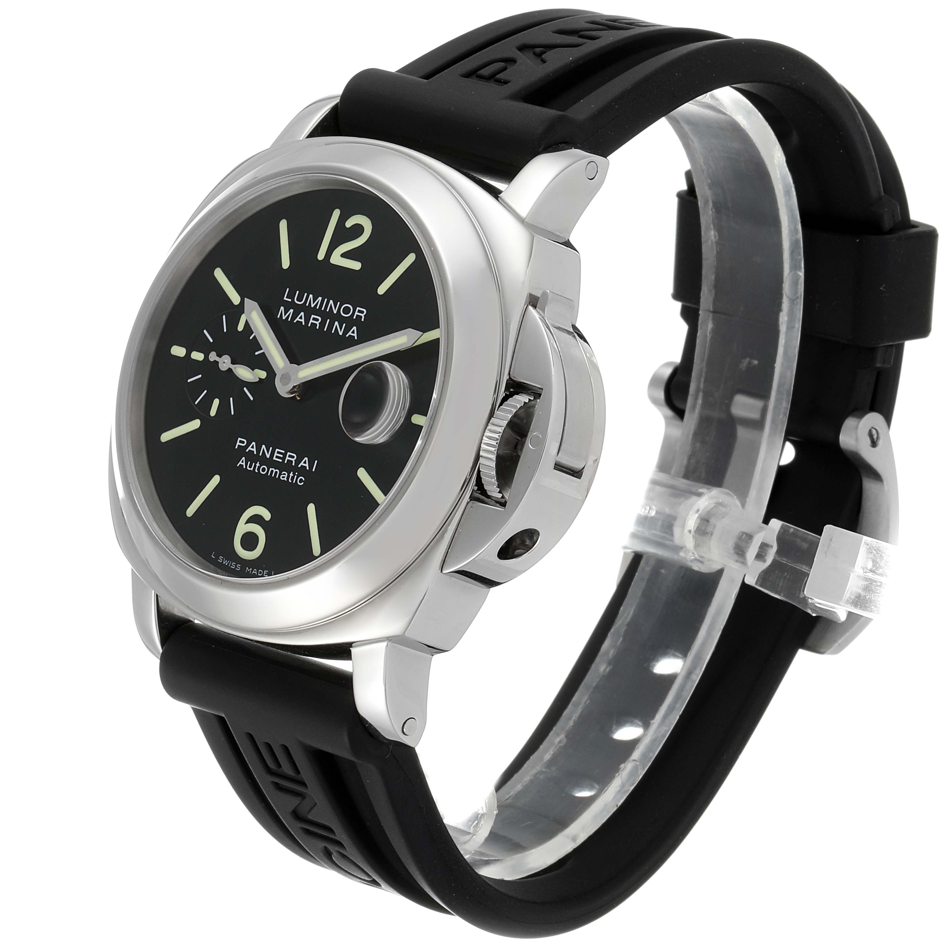 Panerai Luminor Stainless Steel PAM00104 Stock 29664 SwissWatchExpo