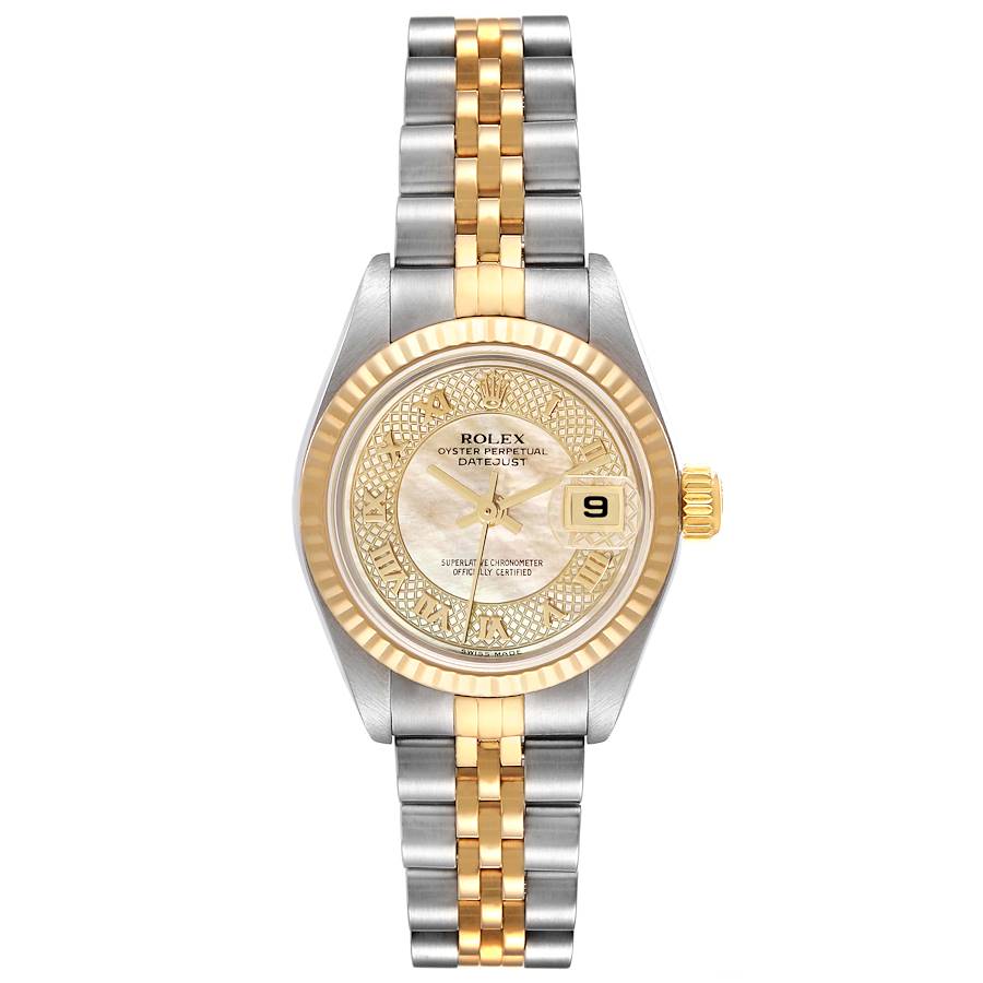 Lady datejust hotsell mother of pearl