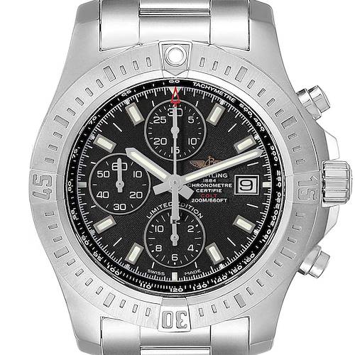 Photo of Breitling Colt Stainless Steel Limited Edition Mens Watch A13388 Box Papers