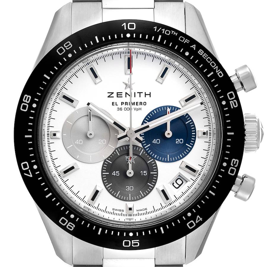 Zenith Chronomaster Sport 41mm Steel Mens Watch 03.3100.3600 Unworn SwissWatchExpo