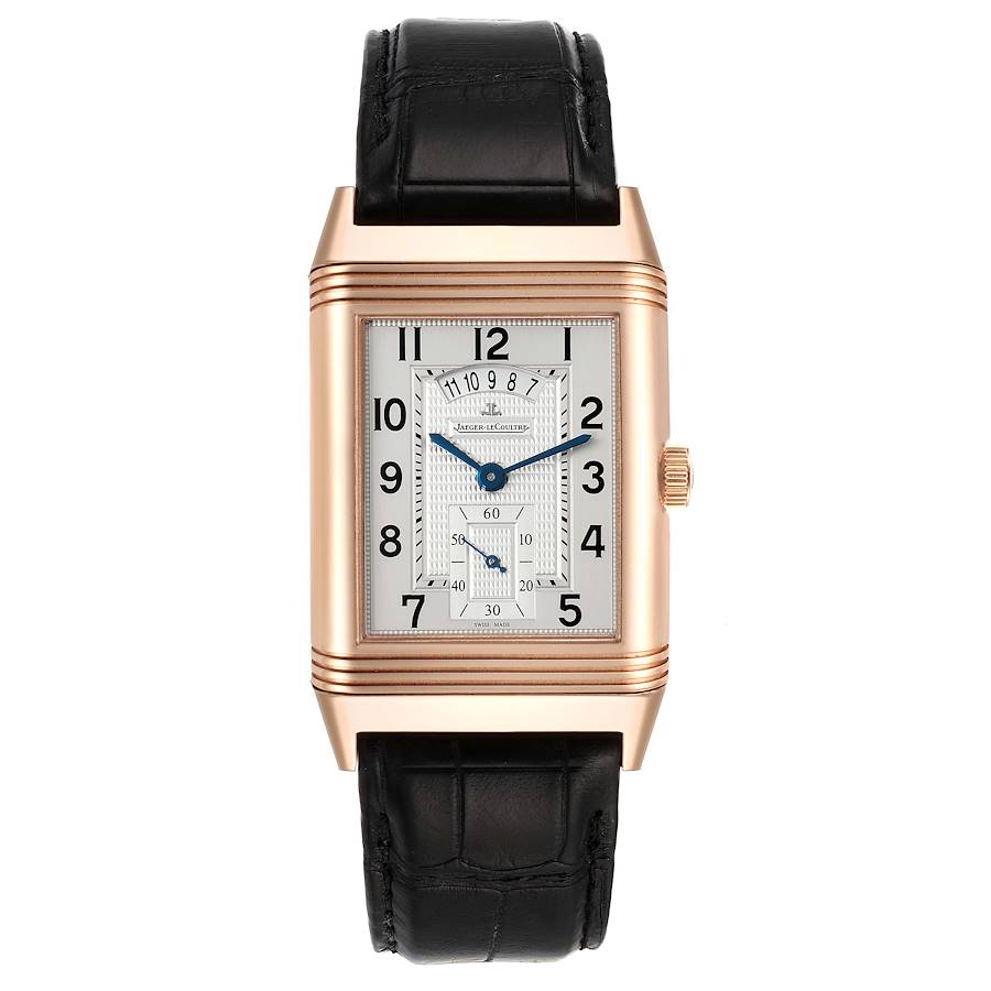 Jaeger LeCoultre Grande Reverso Duodate Rose Gold Watch 273.2.85