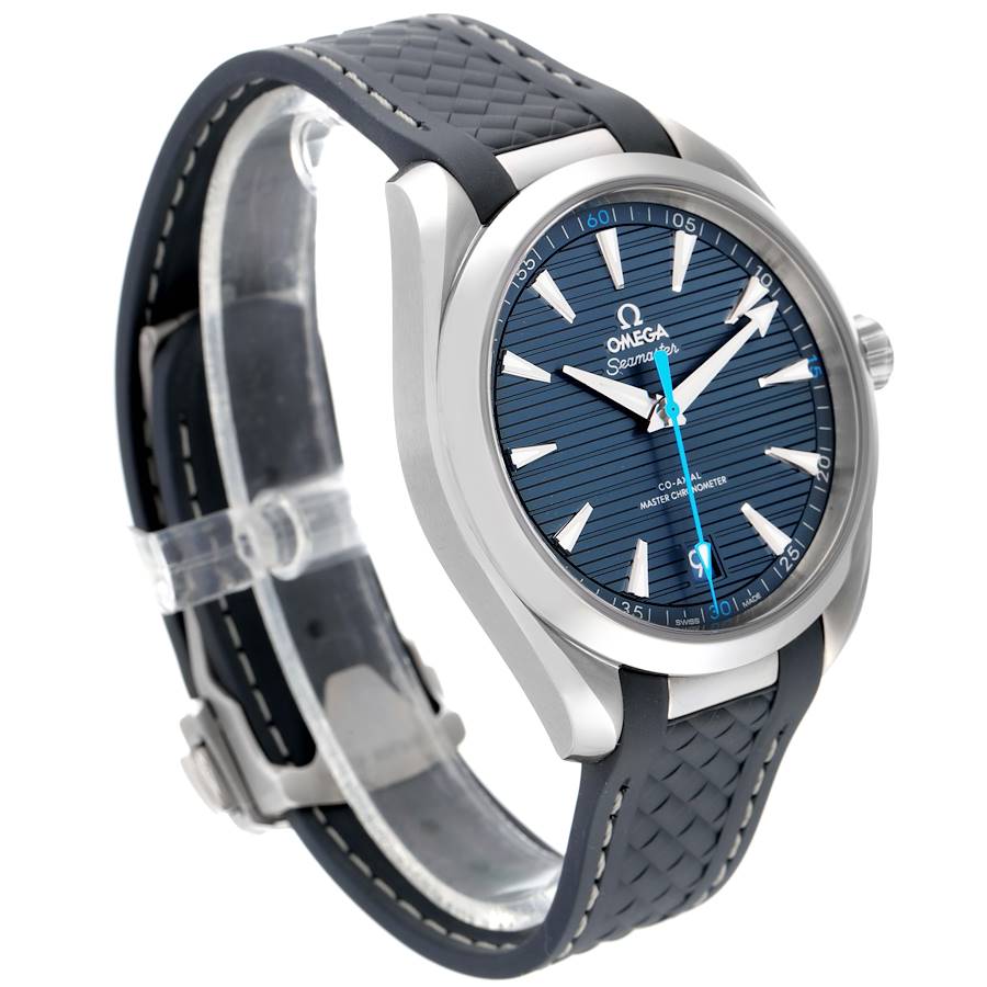 Omega Seamaster Aqua Terra Blue Dial Watch 220.12.41.21.03.002 Box Card