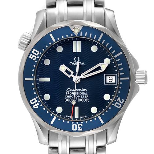 Photo of Omega Seamaster Midsize 36mm Blue Dial Steel Mens Watch 2551.80.00