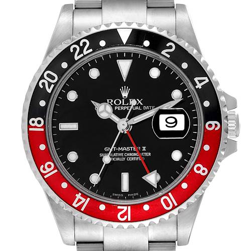 Photo of NOT FOR SALE Rolex GMT Master II Black Red Coke Bezel Steel Mens Watch 16710 Box Papers PARTIAL PAYMENT