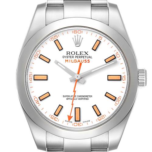 Photo of NOT FOR SALE Rolex Milgauss White Dial Stainless Steel Mens Watch 116400V Box Card PARTIAL PAYMENT