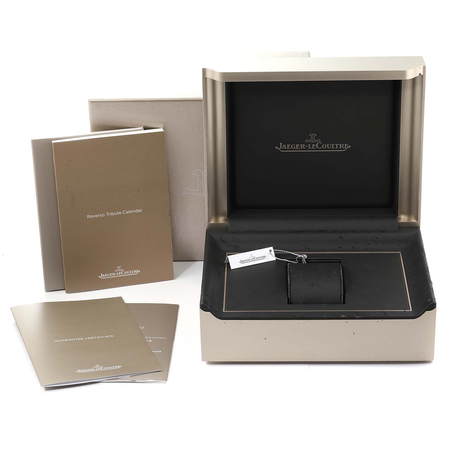 Jaeger LeCoultre Reverso Tribute Duoface Rose Gold Watch Q3912420 Box ...