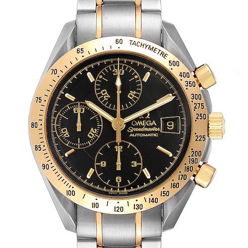 Photo of Omega Speedmaster Steel Yellow Gold Automatic Watch 3313.50.00