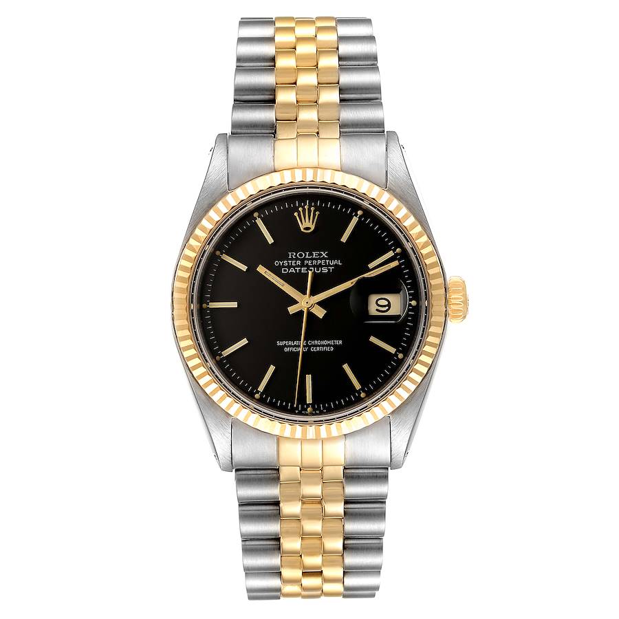 Rolex Datejust 1601 /8 Yellow Gold Champagne Dial