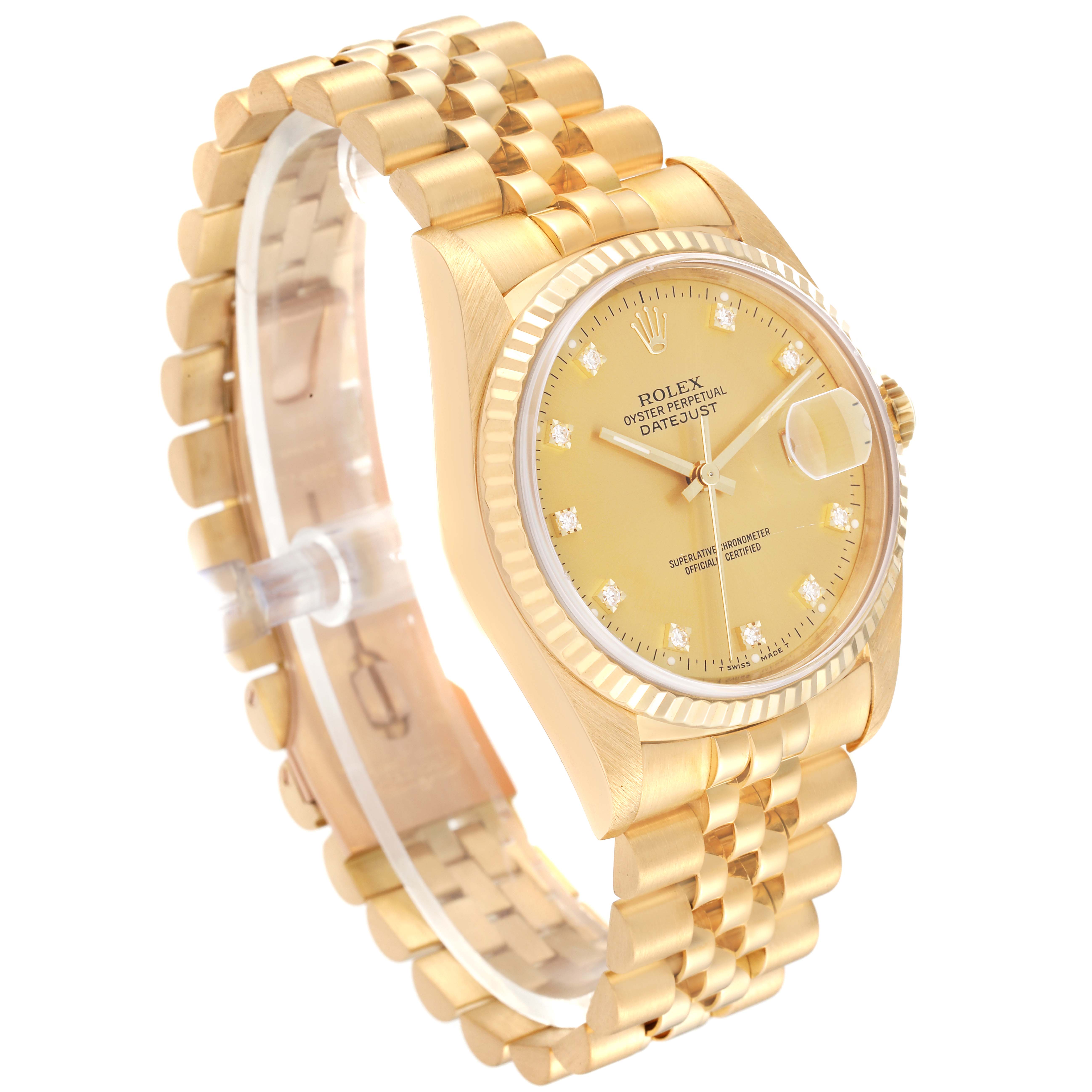 よし様オーダー rolex-datejust-yellow-gold-