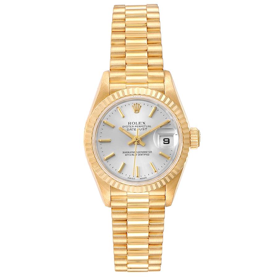 Rolex datejust lady 26 yellow gold president new arrivals