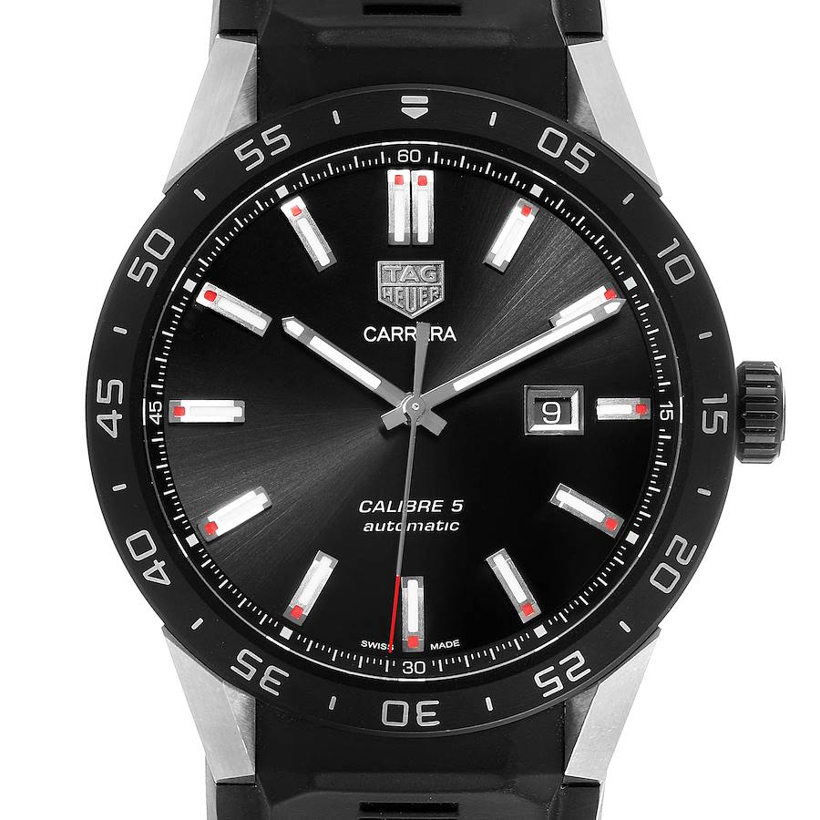 Tag Heuer Connected Black Dial Titanium Mens Watch SAR2A80 Box Card SwissWatchExpo
