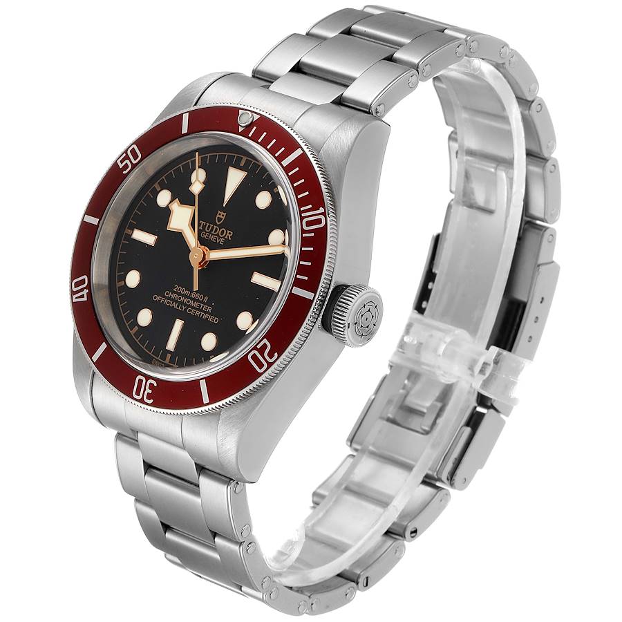 Tudor Heritage Black Bay Burgundy Bezel Mens Watch 79230R Box