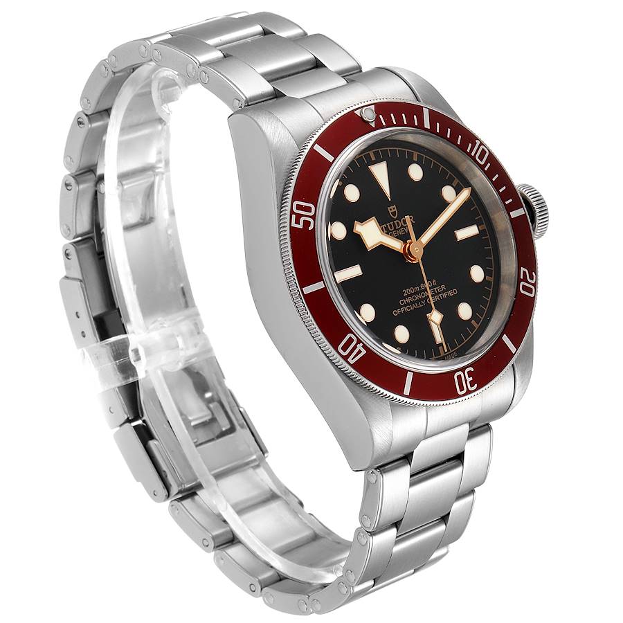 Tudor Heritage Black Bay Burgundy Bezel Mens Watch 79230R Box