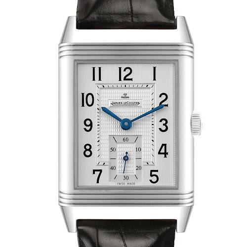 Photo of Jaeger LeCoultre Reverso Grande Steel Mens Watch 273.8.04 Q3738420 Papers