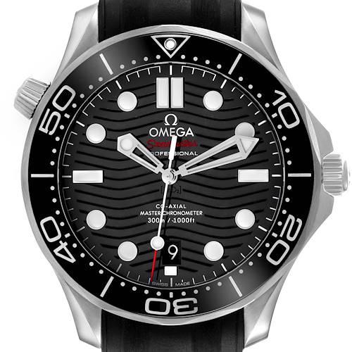 Photo of Omega Seamaster Diver 300M Steel Mens Watch 210.32.42.20.01.001 Box Card