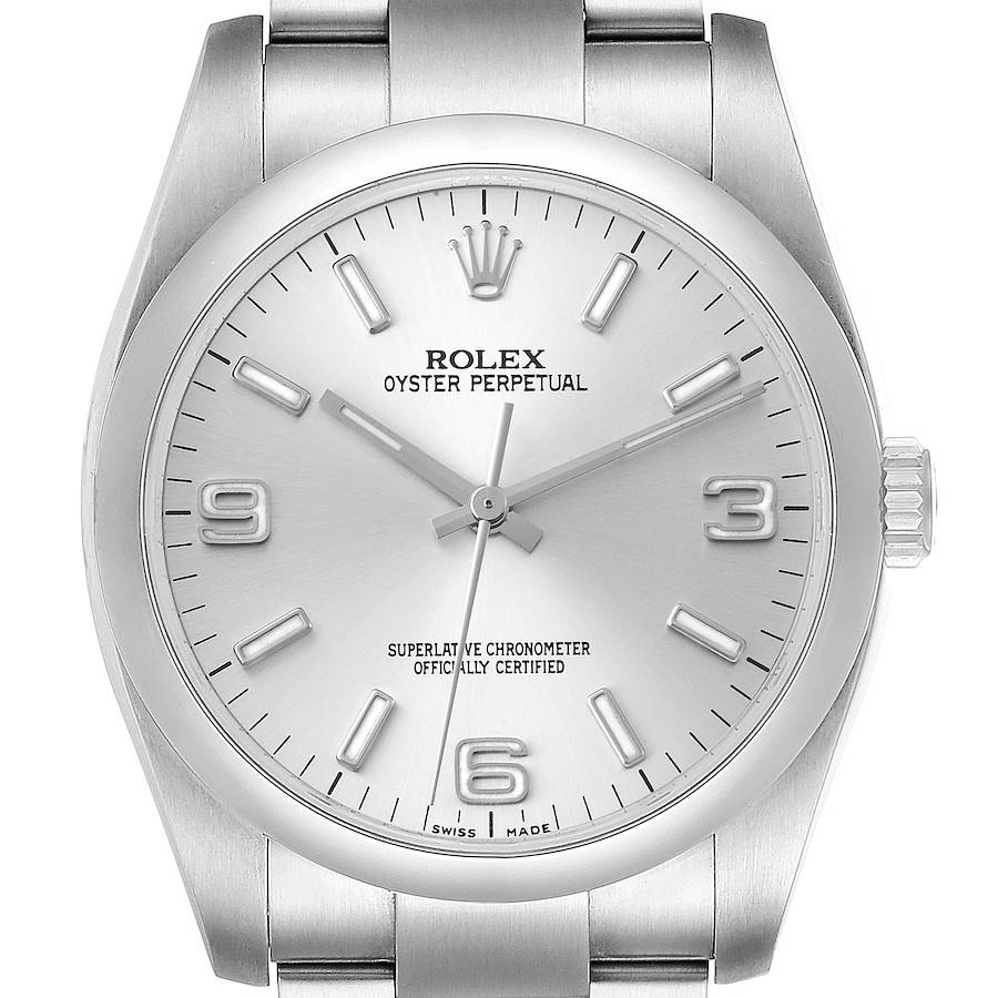 NOT FOR SALE Rolex Oyster Perpetual 36 Silver Dial Steel Mens Watch 116000 PARTIAL PAYMENT SwissWatchExpo
