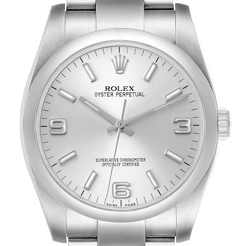 Photo of NOT FOR SALE Rolex Oyster Perpetual 36 Silver Dial Steel Mens Watch 116000 PARTIAL PAYMENT