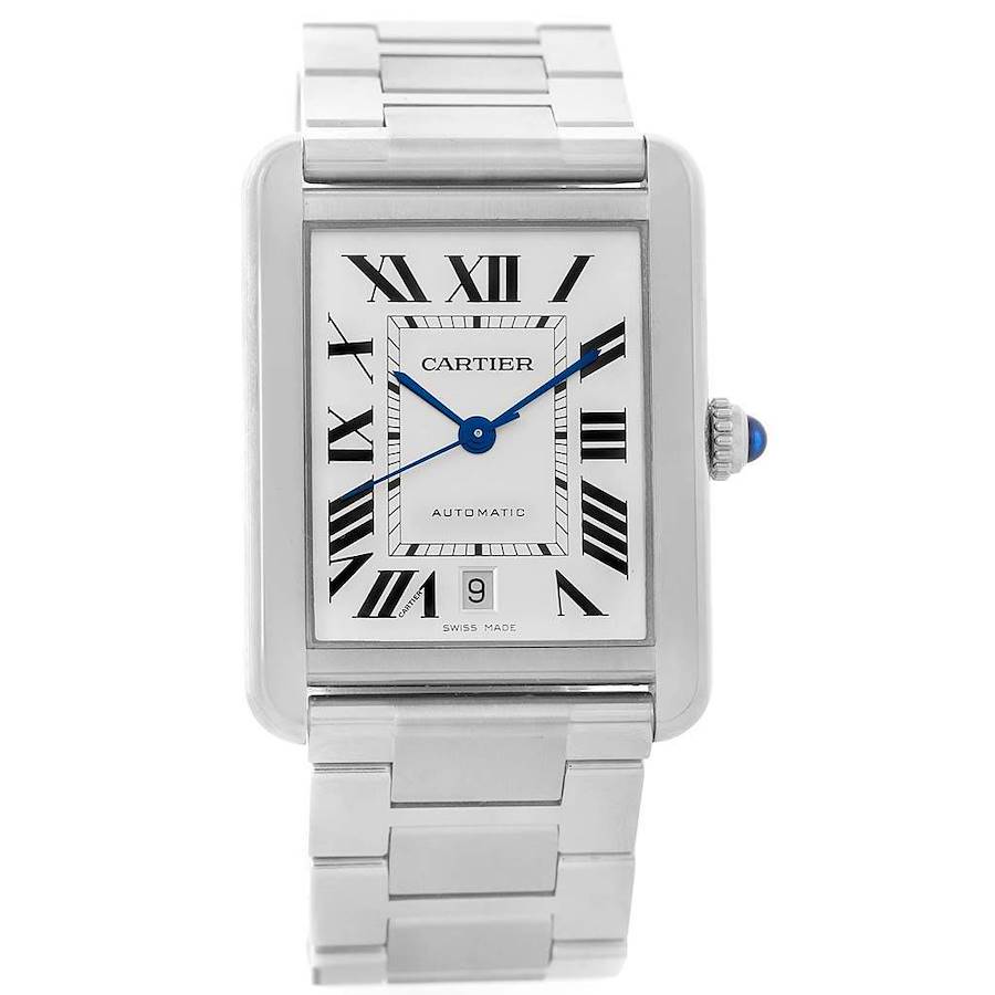 Cartier Tank Solo Extra Large Automatic Mens Watch W5200028 SwissWatchExpo