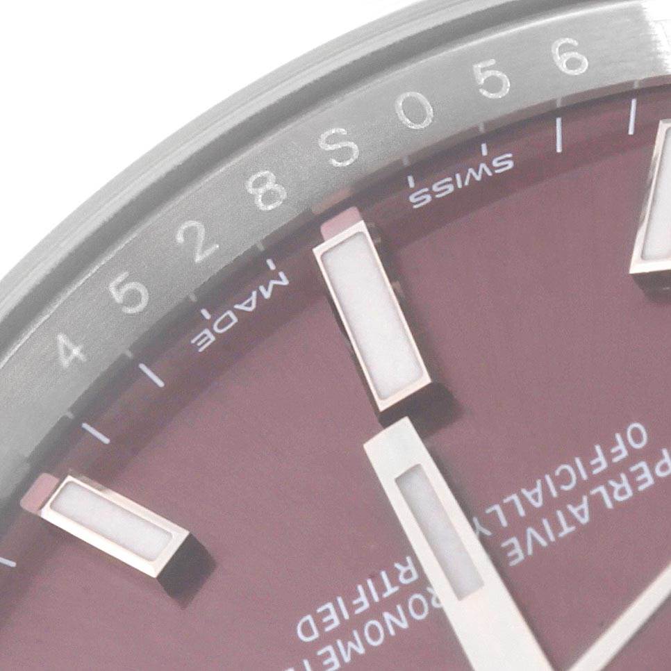 rolex oyster perpetual 34 red grape