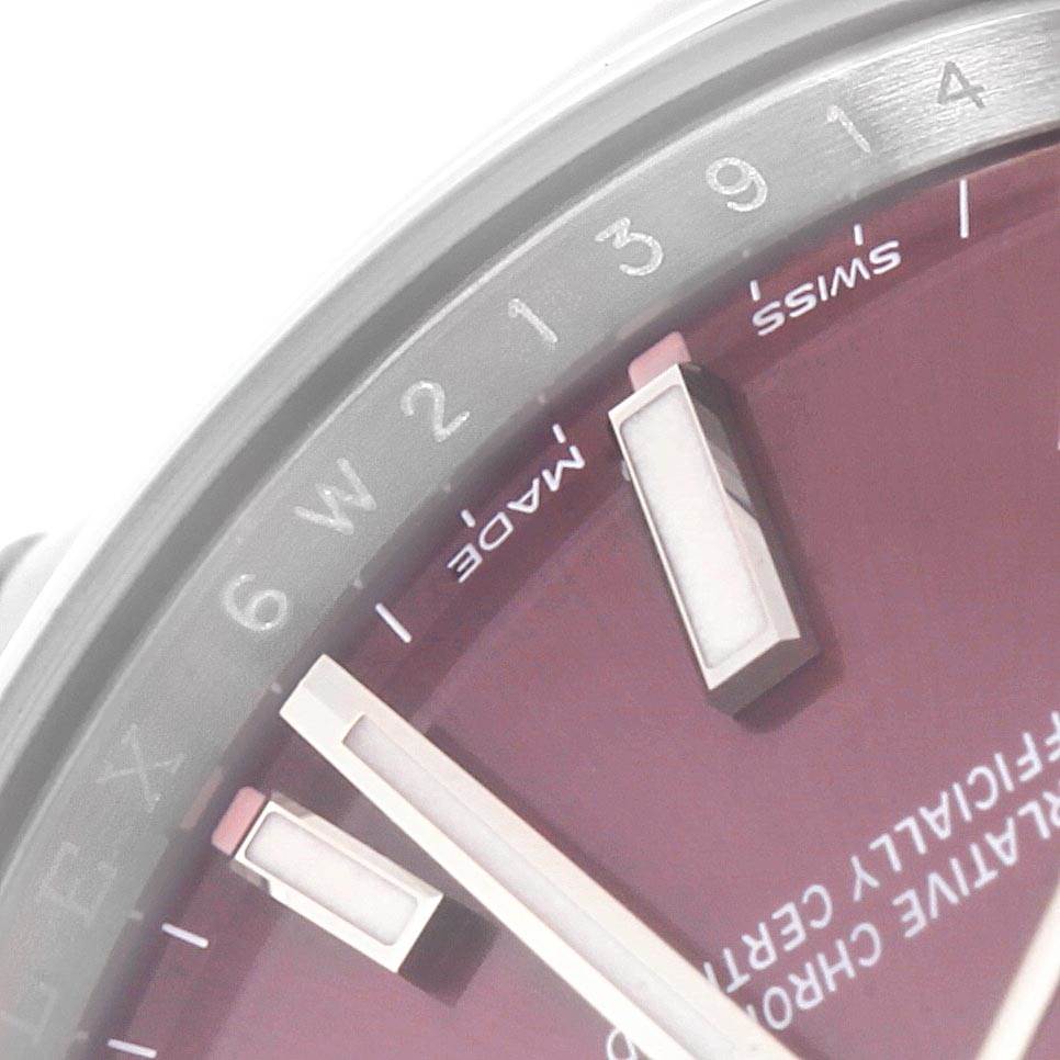 rolex oyster perpetual 34 red grape