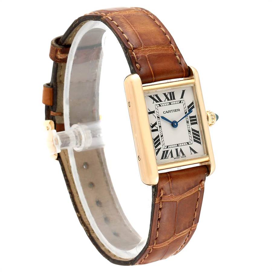 Cartier Tank Louis 18kt Yellow Gold Ladies Watch W1529856