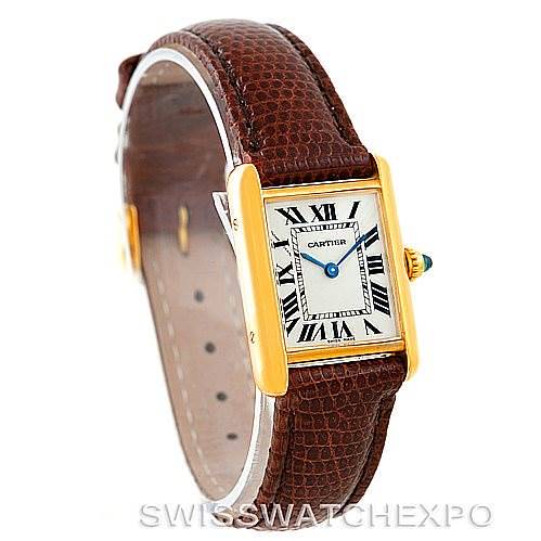 Cartier Tank Louis 18k Yellow Gold Ladies Watch W1529856
