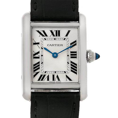 Photo of Cartier Tank Louis Small 18k White Gold Watch W1541056