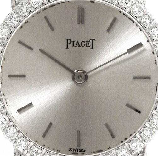 Piaget 18k white gold watch vintage sale