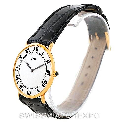 Piaget 18K Yellow Gold Mechanical Mens Watch 9035 SwissWatchExpo