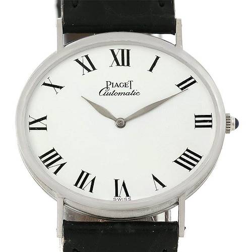 Photo of Piaget 18K White Gold Automatic Mens Watch 12501